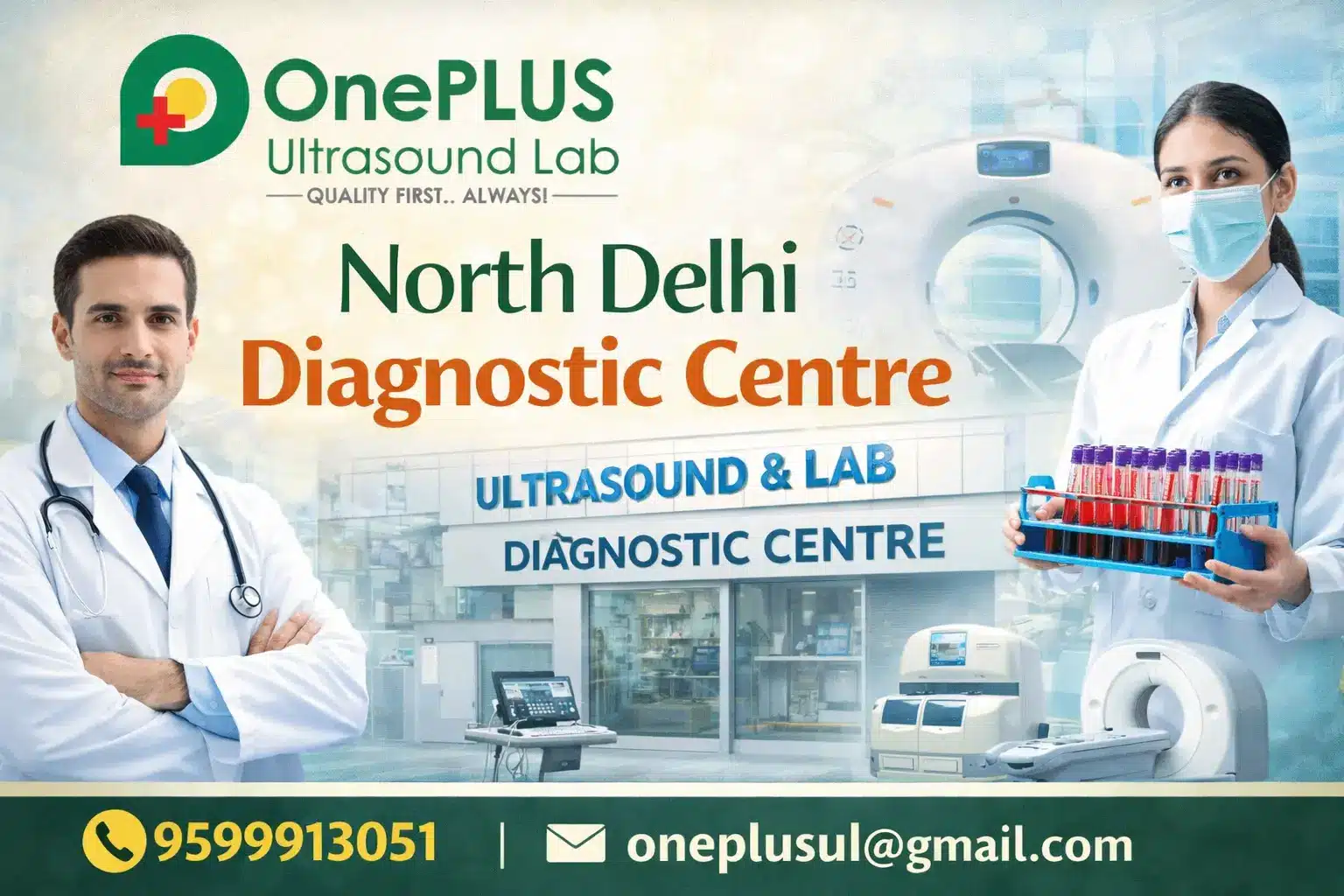 Expert Diagnostic Services in North Delhi for Precise Healthcare