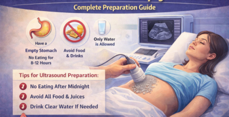 is ultrasound done empty stomach