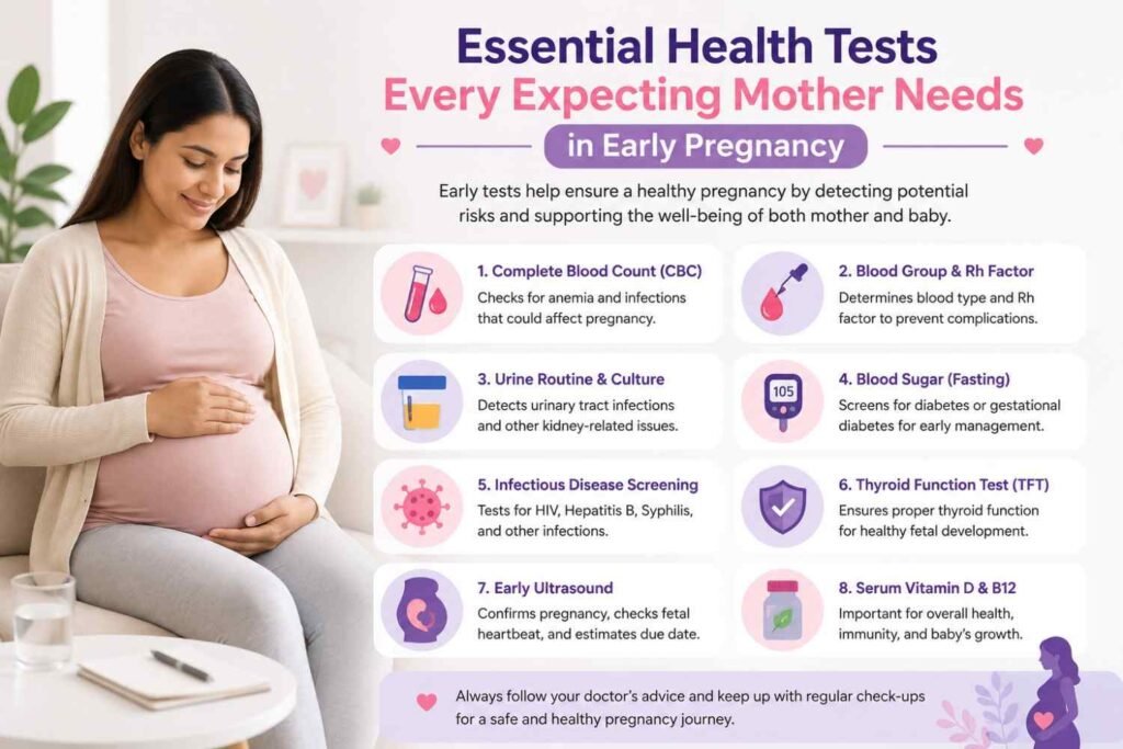 blood tests during pregnancy first trimester