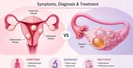 Fibroids vs Ovarian Cysts